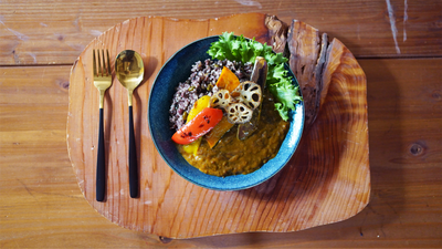 雑穀米とカレー